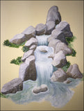 Little waterfall (24 x 27 cm)