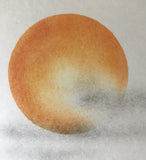 Sun with clouds (12 x 13,5 cm)