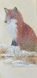 Fox in winter (7,5 cm)