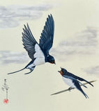 Swallows (18 x 21 cm)