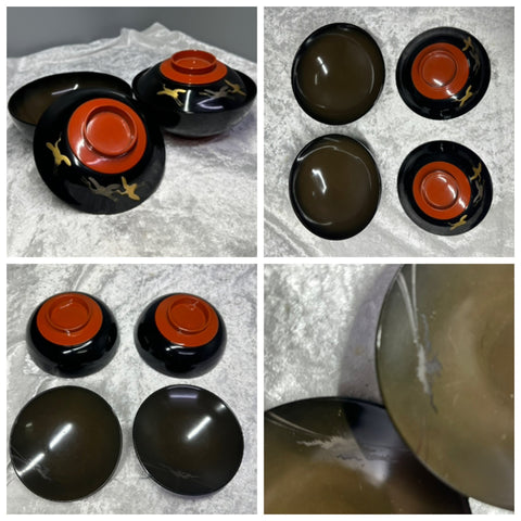 SET of Maki-e Bowls