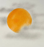 Sun with clouds (24 x 27 cm)