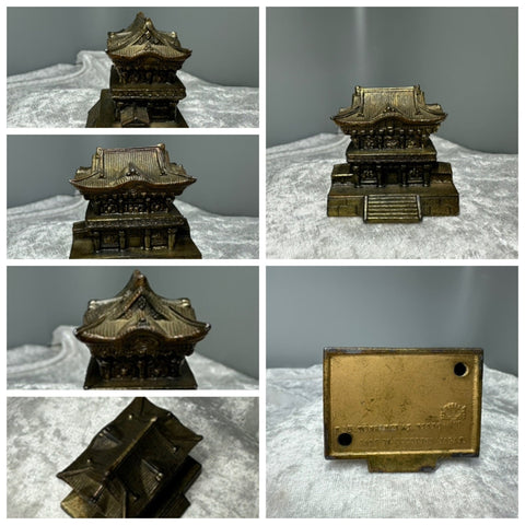 Okimono "Yomomein at Nikko"