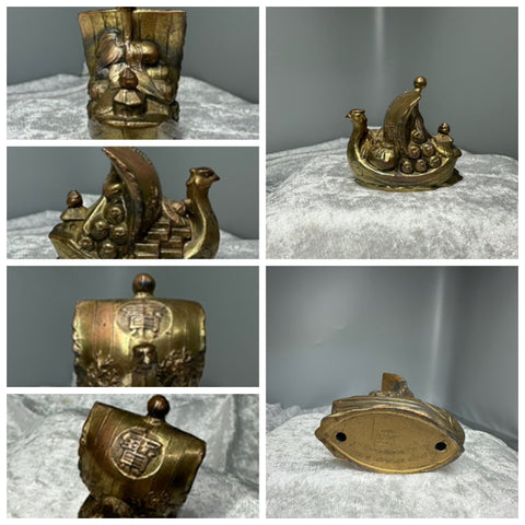 Okimono "Treasure ship"