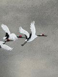 Cranes (24 x 27 cm)