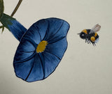 Flower with bumblebee (24 x 27 cm)