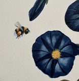 Flower with bumblebee (24 x 27 cm)