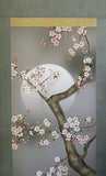 Moon with Cherry blossom - PRINT (90 cm)