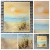Sun and ocean (24 x 27 cm)