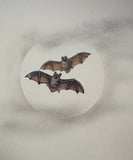 Bats with moon (24 x 27 cm)