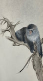 Monkey and sparrows (7,5 cm)