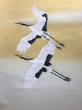 Sun and cranes - with BOX (187 cm)