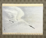 Flying heron with snow (129 cm)