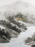 Village near the river - with BOX (100 cm)