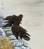 Eagles (24 x 27 cm)