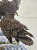 Eagles (24 x 27 cm)