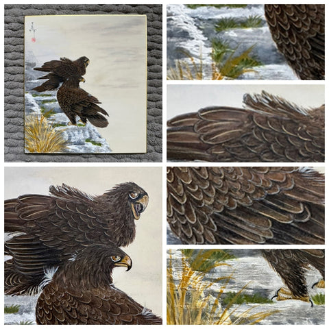 Eagles (24 x 27 cm)