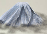 Fuji with moon (24 x 27 cm)