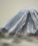 Fuji with moon (24 x 27 cm)