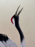 Cranes in winter (24 x 27 cm)