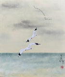 Seagulls (18 x 21 cm)