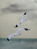 Seagulls (18 x 21 cm)