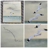 Seagulls (18 x 21 cm)