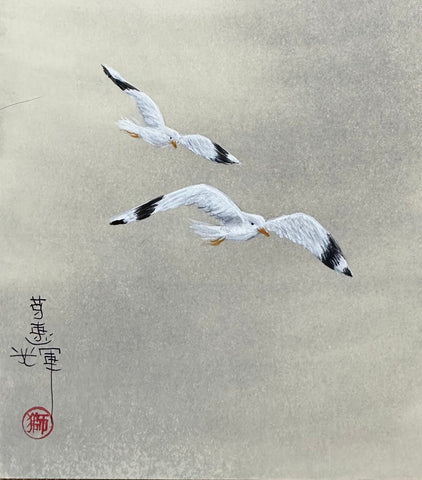 Seagulls (12 x 13,5 cm)