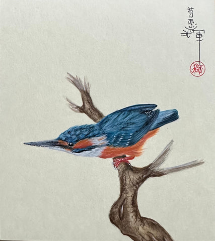 Kingfisher (12 x 13,5 cm)