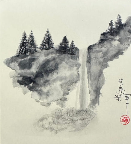 Waterfall (12 x 13,5 cm)