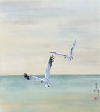 Seagulls (24 x 27 cm)