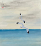 Seagulls (24 x 27 cm)