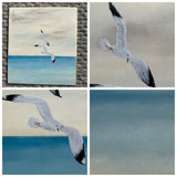 Seagulls (24 x 27 cm)