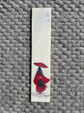 Woman in red (7,5 cm)