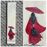 Woman in red (7,5 cm)