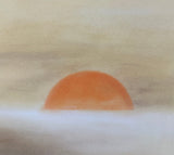 Sun with clouds (24 x 27 cm)