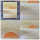 Sun with clouds (24 x 27 cm)