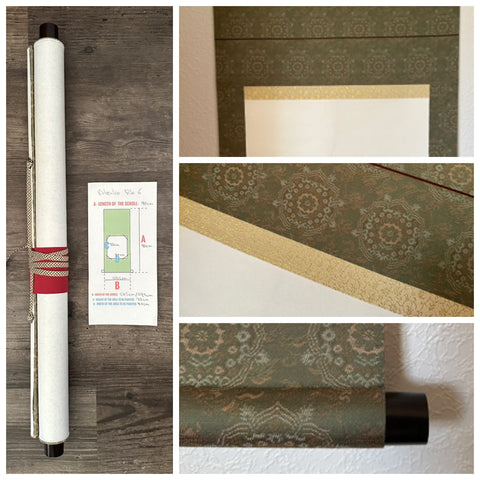 Blank Japanese scroll (90 cm)
