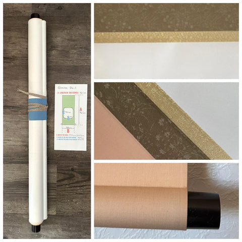 Blank Japanese scroll (96,5 cm)