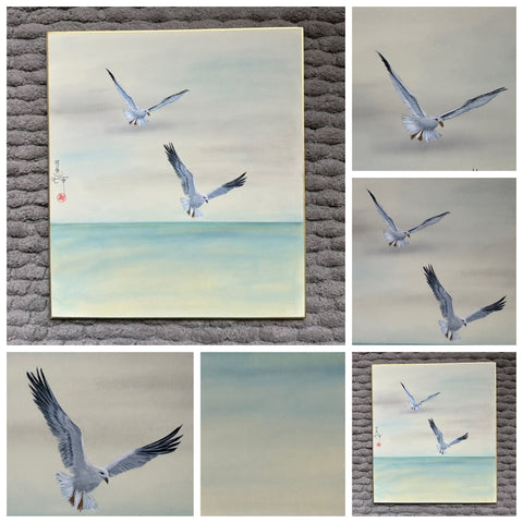 Seagulls (24 x 27 cm)