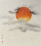 Sun with clouds (24 x 27 cm)