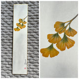 Ginkgo leaves (7,5 cm)