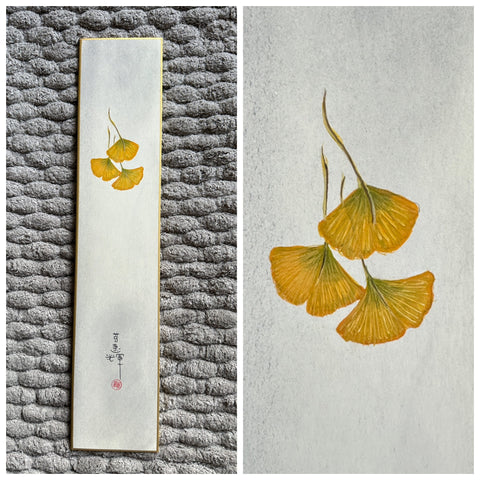 Ginkgo leaves (7,5 cm)