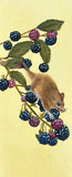 Mouse with berries (7,5 cm)