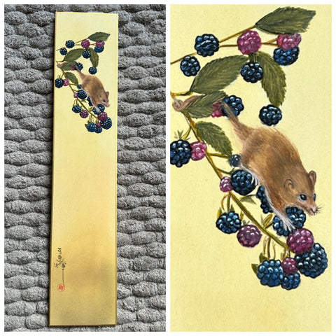Mouse with berries (7,5 cm)