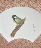 Tit on branch (24 x 27 cm)
