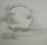 Moon with clouds (24 x 27 cm)