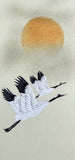 Sun with cranes (7,5 cm)