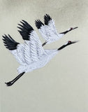 Sun with cranes (7,5 cm)
