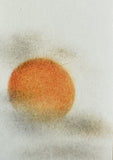 Sun with crane (7,5 cm)